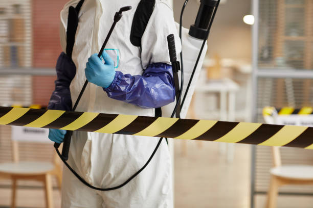 Professional Biohazard technician working in Eastlake Weir, FL